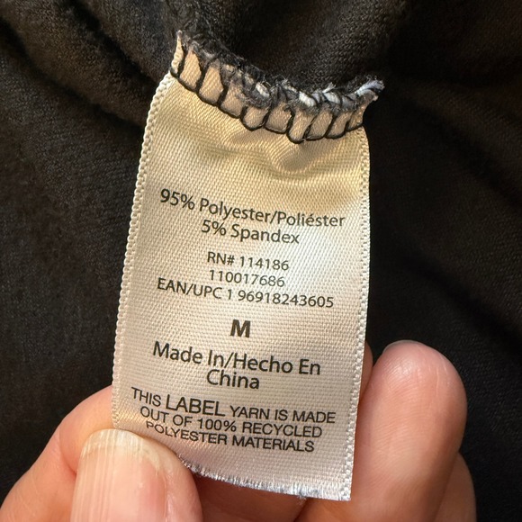 Juicy Couture Black Velour Rhinestone Logo Wide Leg Track Pants Womens Medium - Picture 5 of 5